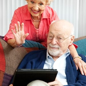 Eldercare community improves quality of life through "virtual visits"
